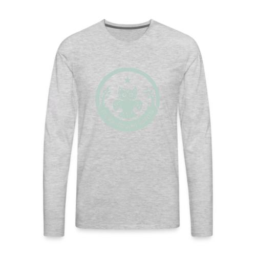 Moonflower Logo - Men's Premium Long Sleeve T-Shirt