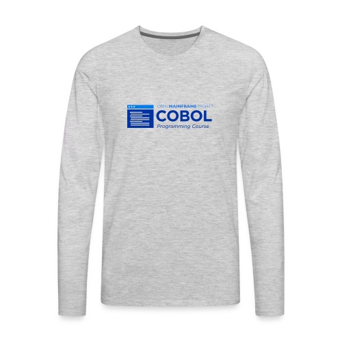 COBOL Programming Course - Men's Premium Long Sleeve T-Shirt