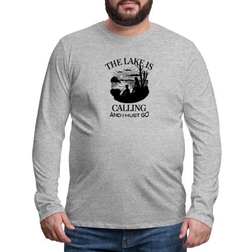 the lake - Men's Premium Long Sleeve T-Shirt