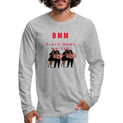 BMM 2 Brown red - Men's Premium Long Sleeve T-Shirt