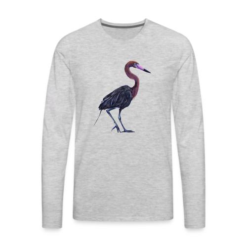 Reddish egret - Men's Premium Long Sleeve T-Shirt
