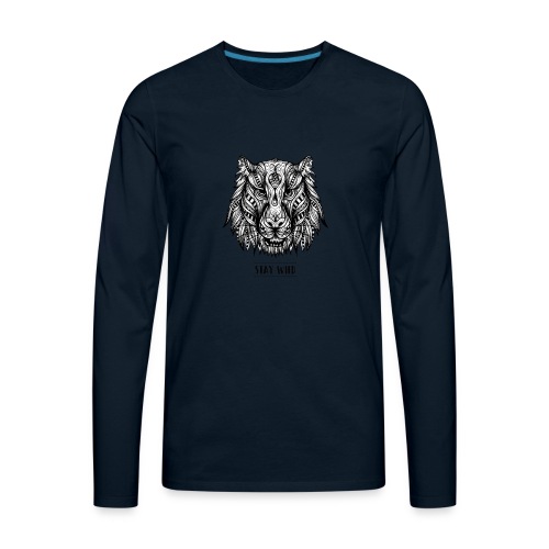 Stay Wild - Men's Premium Long Sleeve T-Shirt