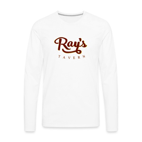 Rays logo final - Men's Premium Long Sleeve T-Shirt