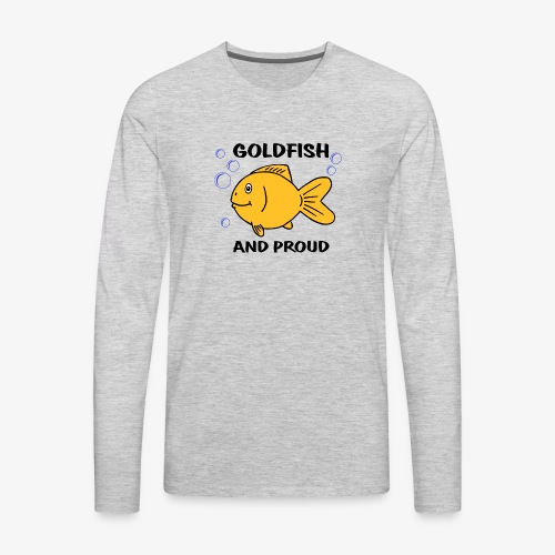 303694096 1018981616 Goldfish Kopie 2 - Men's Premium Long Sleeve T-Shirt