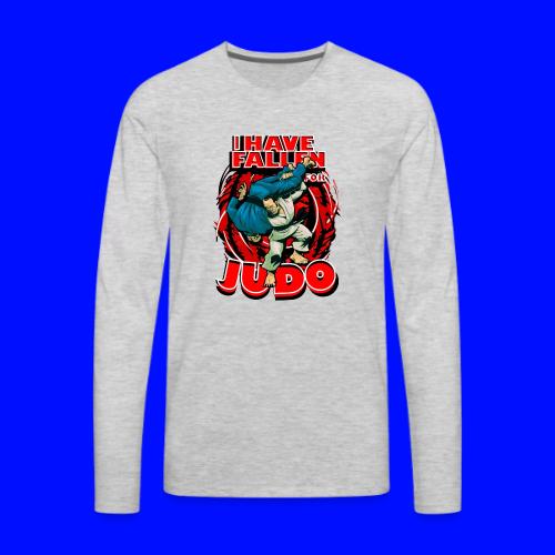 Fallen For Judo - Men's Premium Long Sleeve T-Shirt