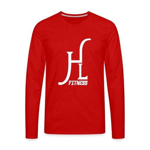 HLF Vector WHT - Men's Premium Long Sleeve T-Shirt