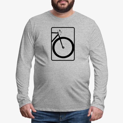Front Wheel Forward - Men's Premium Long Sleeve T-Shirt