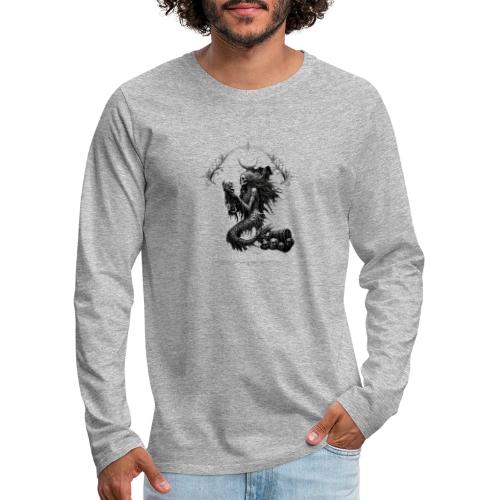 love and haunted - Men's Premium Long Sleeve T-Shirt