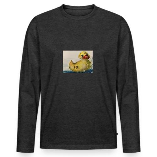 duck tears - Men's Premium Long Sleeve T-Shirt