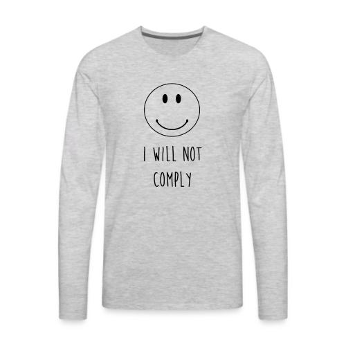 COMPLY - Men's Premium Long Sleeve T-Shirt
