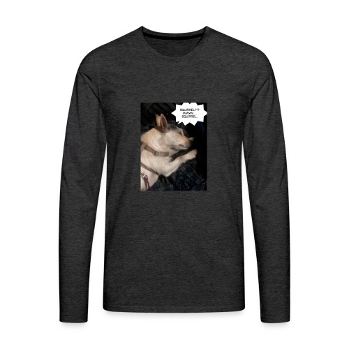 Dreaming of squirrel - Men's Premium Long Sleeve T-Shirt