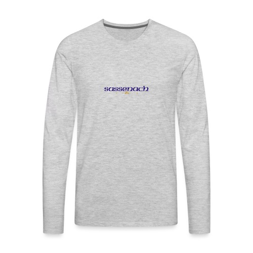 Sassenach Logo - Men's Premium Long Sleeve T-Shirt