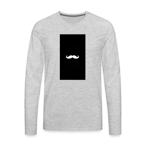 Mustache - Men's Premium Long Sleeve T-Shirt
