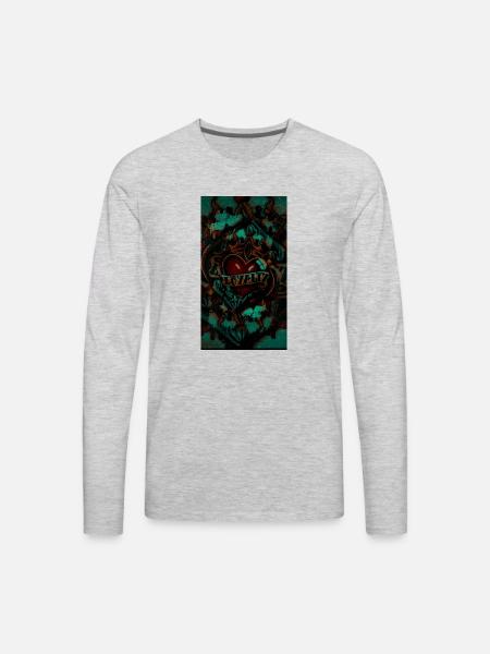 LOYALTY - Men's Premium Long Sleeve T-Shirt - heather gray