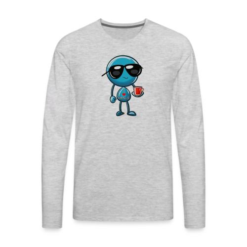 Smoon City 3_I heart Mrs S - Men's Premium Long Sleeve T-Shirt