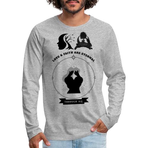 Love & Faith - Men's Premium Long Sleeve T-Shirt