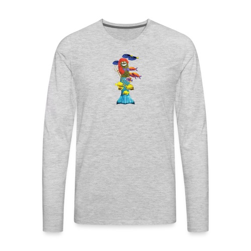 Mermaid Pickle - Men's Premium Long Sleeve T-Shirt