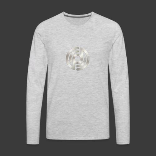 Open Musicians Collective Chrome Logo - Men's Premium Long Sleeve T-Shirt