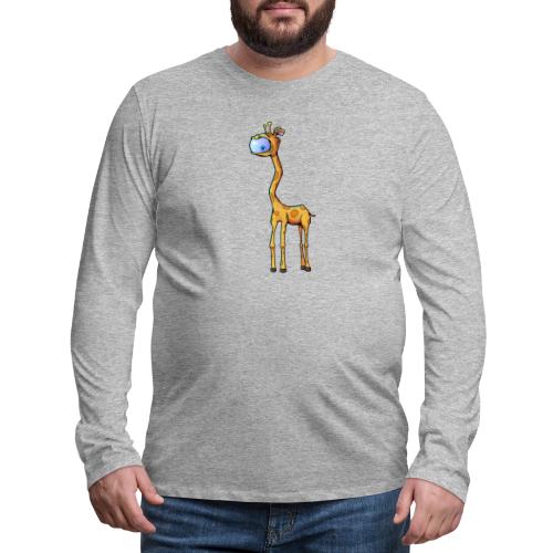 Cyclops giraffe - Men's Premium Long Sleeve T-Shirt