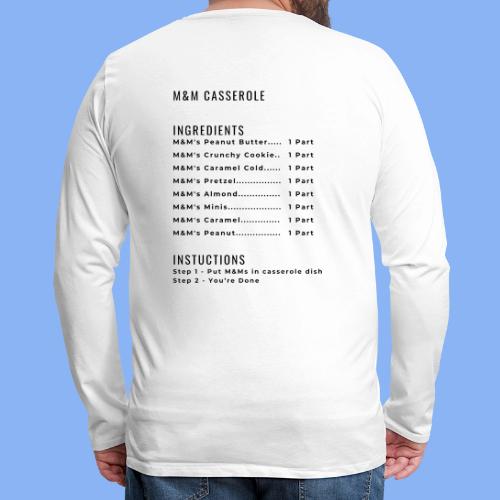 Recipe - Men's Premium Long Sleeve T-Shirt