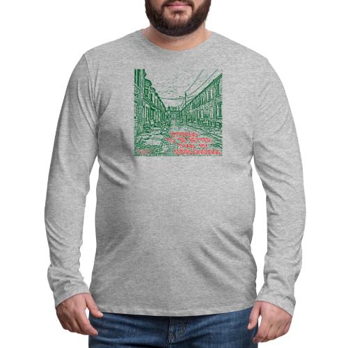 Surroundings Front/Back (Darker Inks) - Men's Premium Long Sleeve T-Shirt