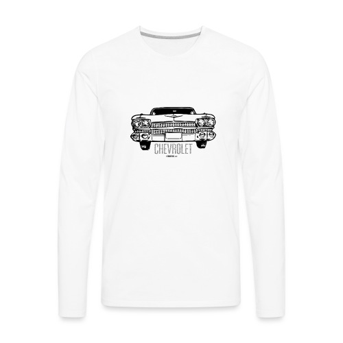 auto_50s_chevy_01 - AUTONAUT.com - Men's Premium Long Sleeve T-Shirt