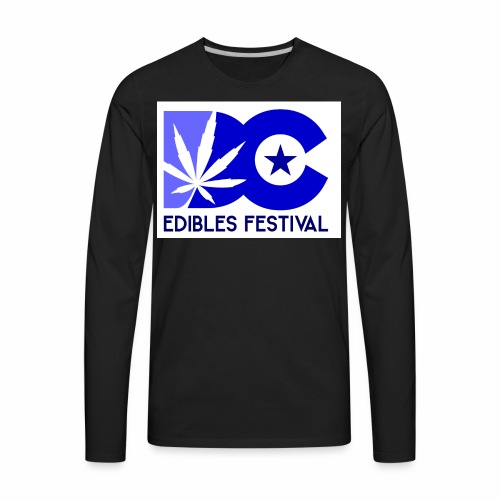 DC Edibles Festival Blue - Men's Premium Long Sleeve T-Shirt