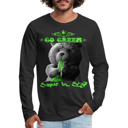 Go Green 2 - Men's Premium Long Sleeve T-Shirt
