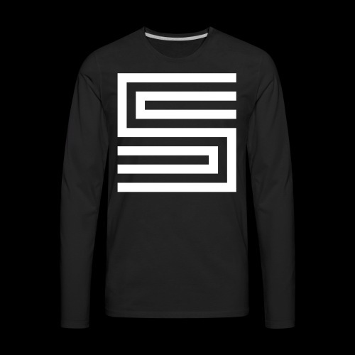 Silva Hound Logo - Men's Premium Long Sleeve T-Shirt