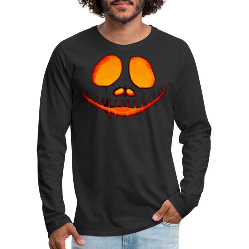 Halloween Pumpkin - Men's Premium Long Sleeve T-Shirt