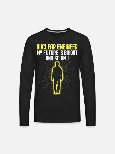 Nuclear Power Plant - Men's Premium Long Sleeve T-Shirt - black