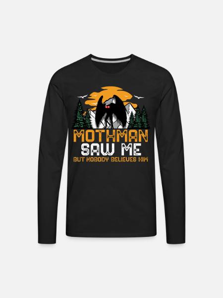 Cryptid Cryptozoology - Men's Premium Long Sleeve T-Shirt - black