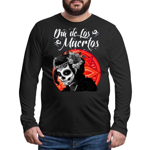 Dia de Los Muertos 01 - Men's Premium Long Sleeve T-Shirt