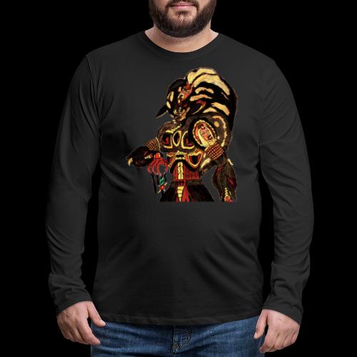 Prince of Bitches, Beastmaster Mun-Da Portrait - Men's Premium Long Sleeve T-Shirt