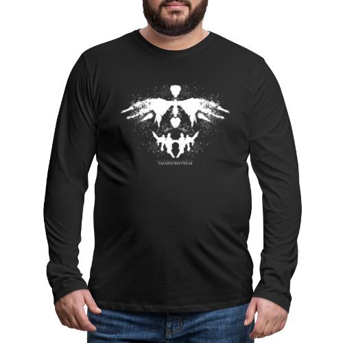 Rorschach_white - Men's Premium Long Sleeve T-Shirt