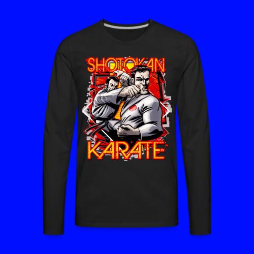 Shotokan Karate shirt - Men's Premium Long Sleeve T-Shirt