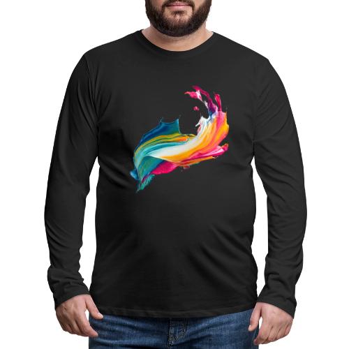 Spectrum Stream - Men's Premium Long Sleeve T-Shirt