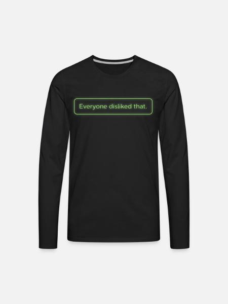 Design metadata request - Men's Premium Long Sleeve T-Shirt - black