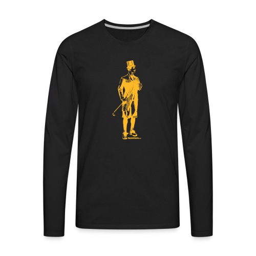 Mascot (USC Gold) - Men's Premium Long Sleeve T-Shirt