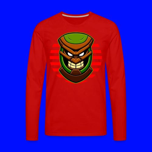 Tiki Statue - Men's Premium Long Sleeve T-Shirt
