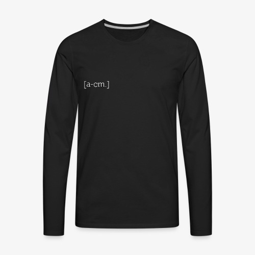 [a-cm.] - Men's Premium Long Sleeve T-Shirt
