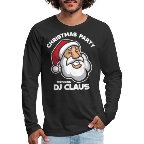 santa claus christmas party - Men's Premium Long Sleeve T-Shirt