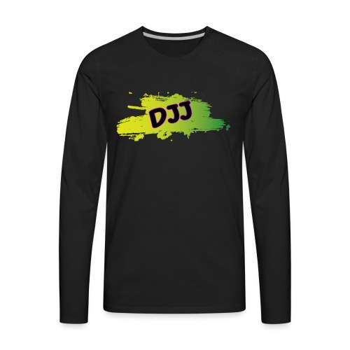 DJJ Green splash - Men's Premium Long Sleeve T-Shirt