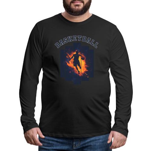 Basketball Power - Men's Premium Long Sleeve T-Shirt