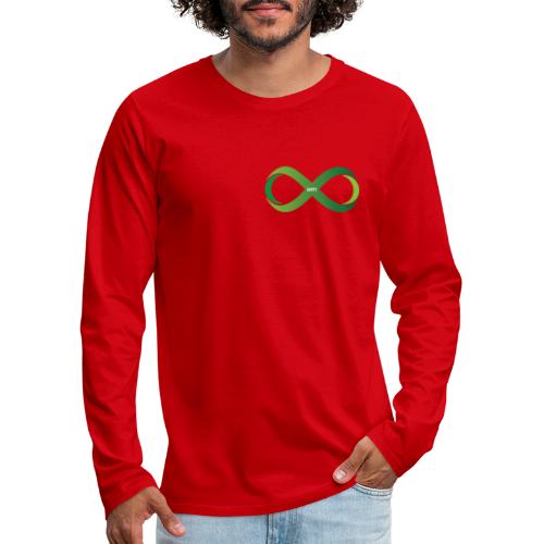 Unity Bands Front and Back with logo and slogan - Men's Premium Long Sleeve T-Shirt