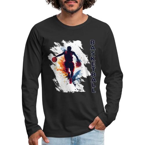 Basketball Hustle - Men's Premium Long Sleeve T-Shirt