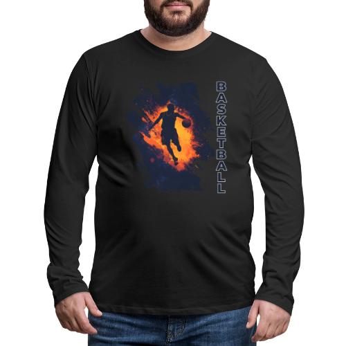 Basketball Focus - Men's Premium Long Sleeve T-Shirt