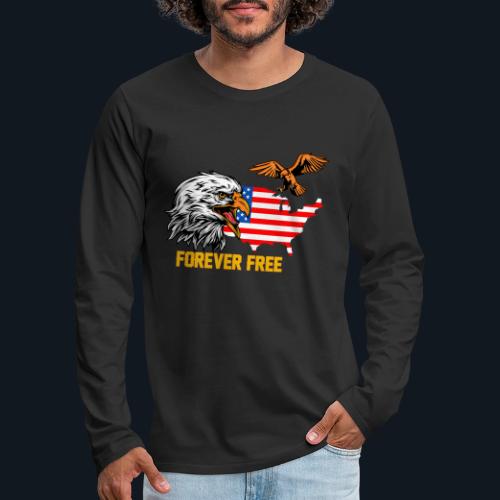 Forever Free - Men's Premium Long Sleeve T-Shirt