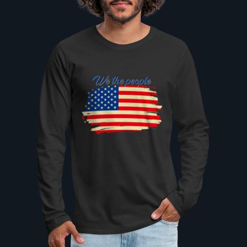 We the People - Men's Premium Long Sleeve T-Shirt