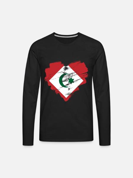 Rif Republic - Men's Premium Long Sleeve T-Shirt - black